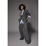 Cilia Blazer - Grey Checks