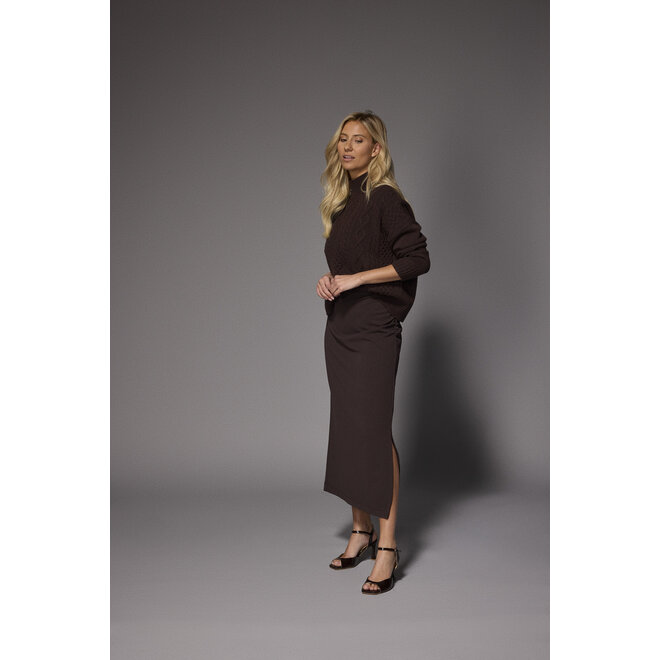 Eleonor Skirt - Dark Brown