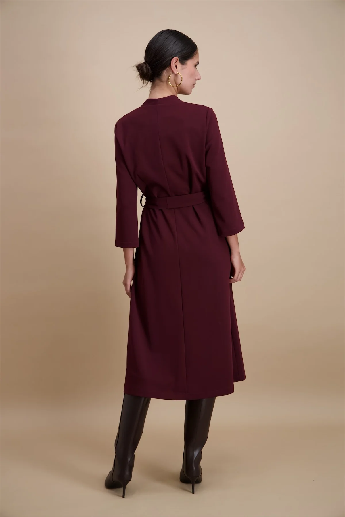 Long Dress - Burgundy