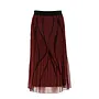 Plisse Skirt - Bordeaux