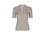 Manama Knit Blouse - Warm Grey