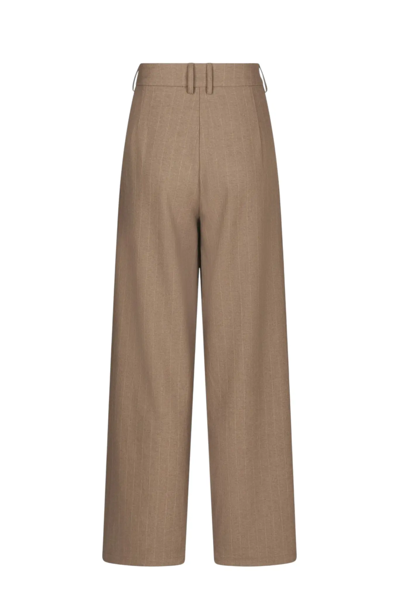 Essiall Pinstripe Pants - Taupe