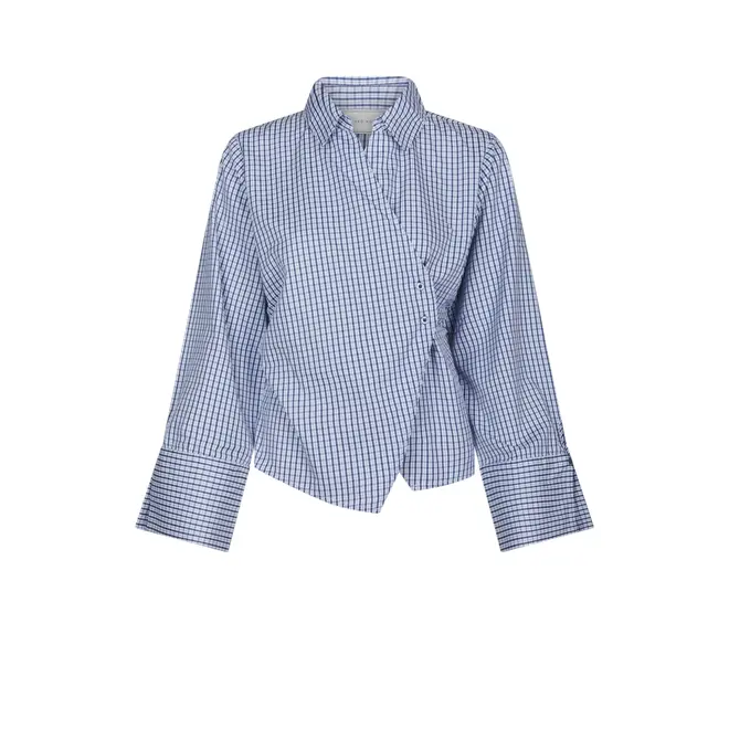 Fenli Check Shirt - Blue
