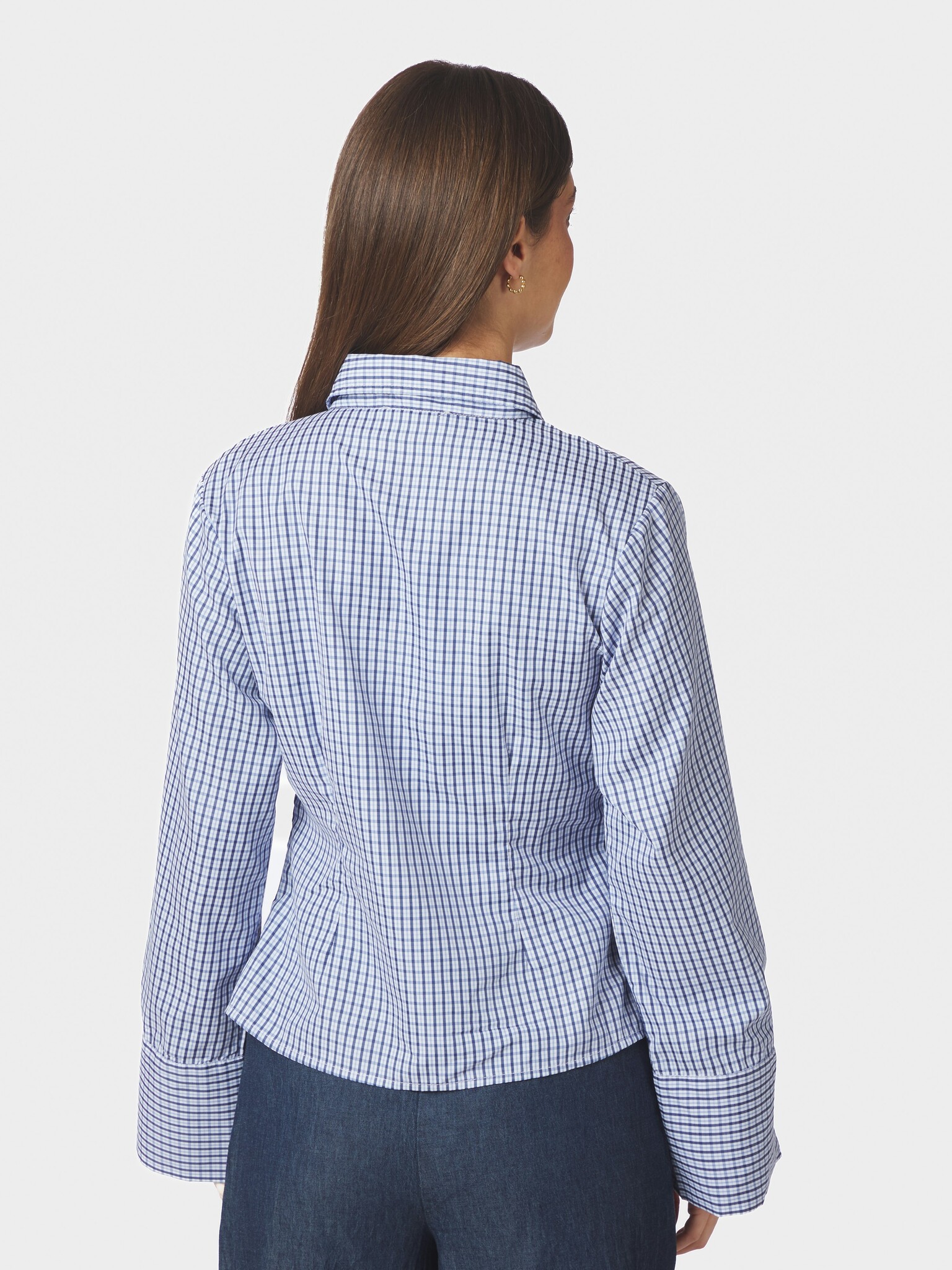 Fenli Check Shirt - Blue