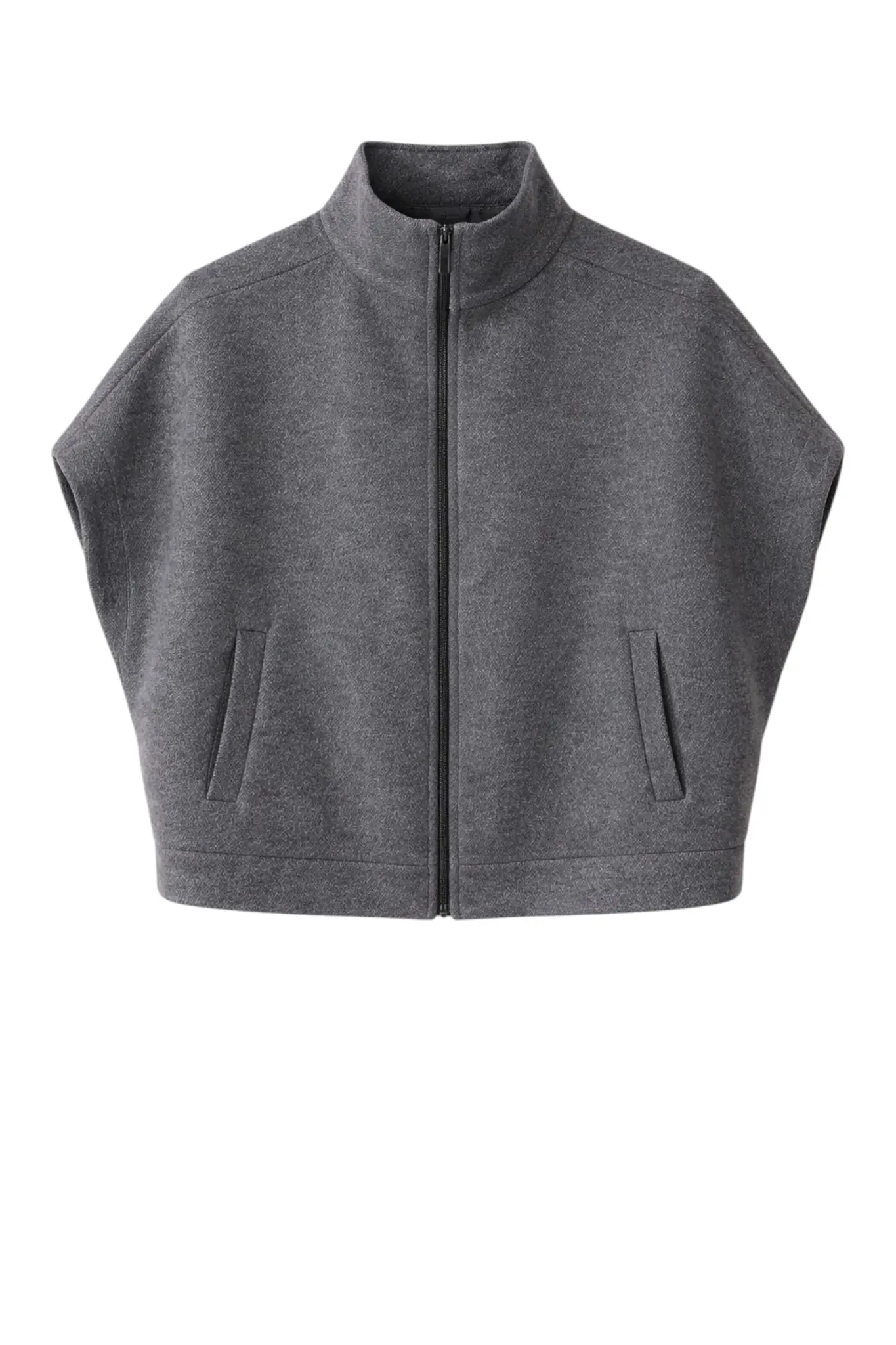 Cappa Zipper Alveare Jacket - Grigio Medio