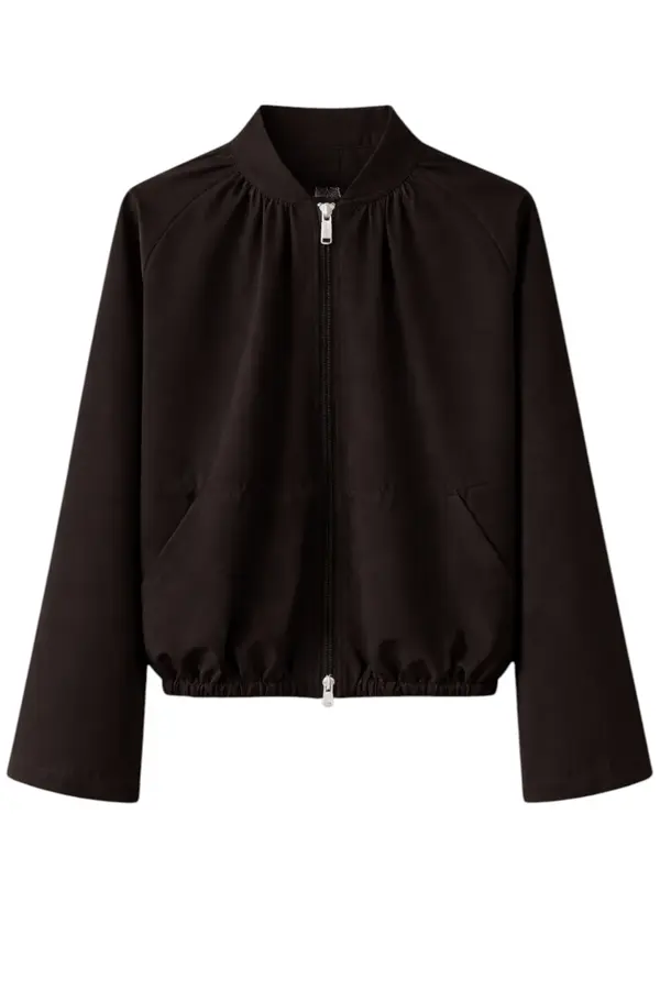 Eliana Jacket Technical Jersey - Chocolate