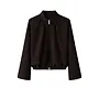 Eliana Jacket Technical Jersey - Chocolate