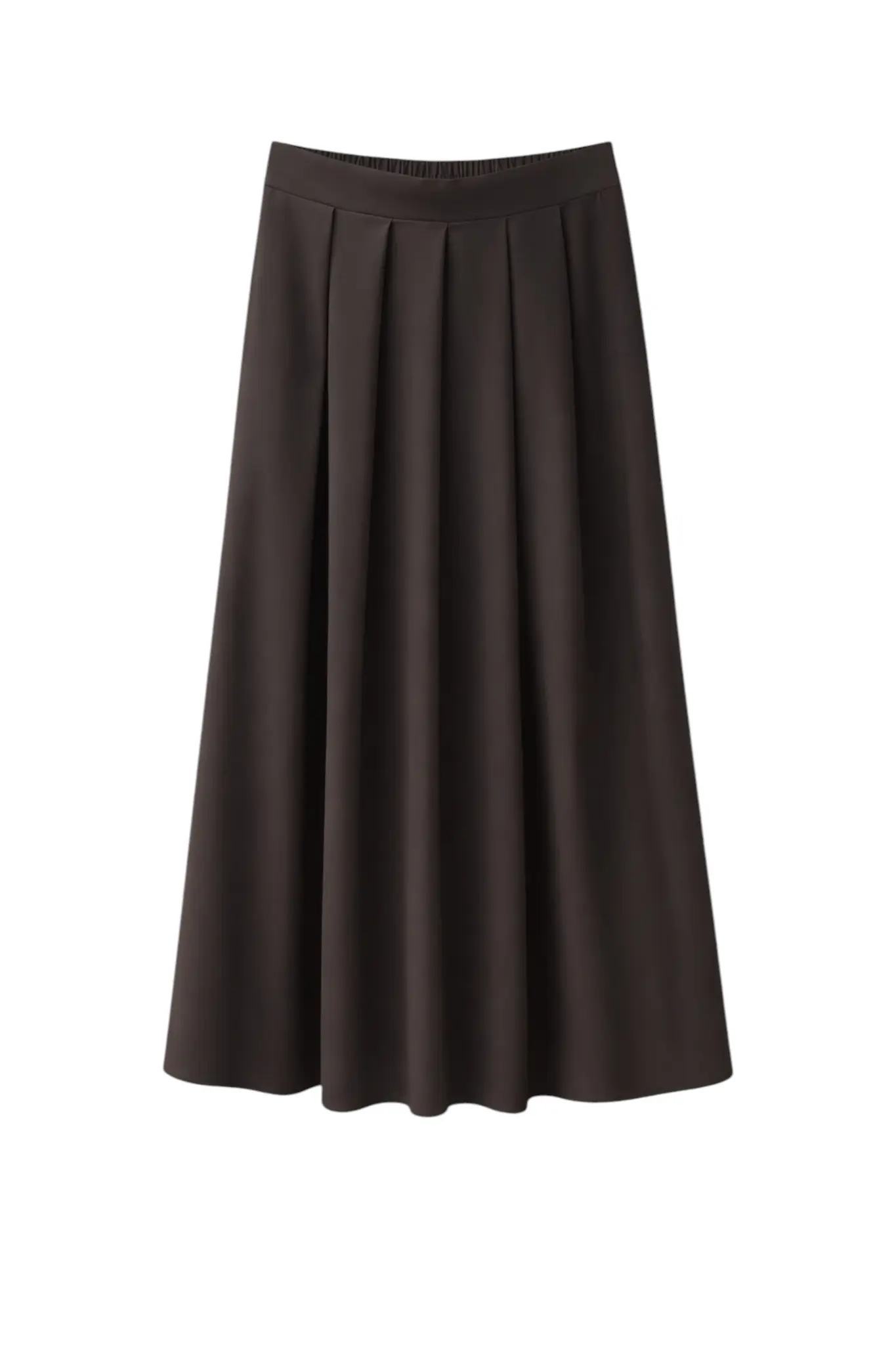 Mercedes Skirt Technical Jersey - Chocolate