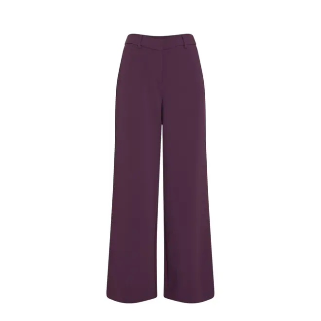 Macy Michelle HW Wide Pants REGULAR - Potent Purple
