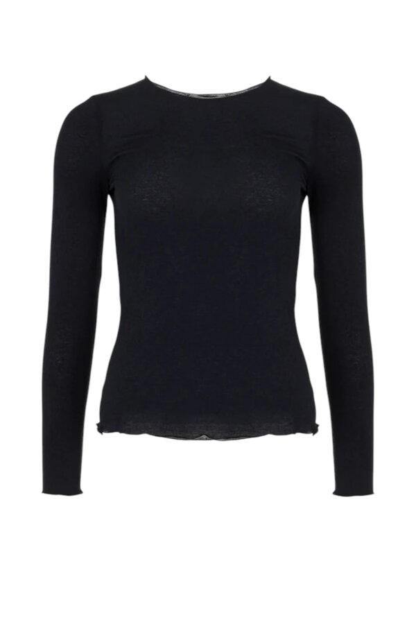 Davia Top - Blue Black