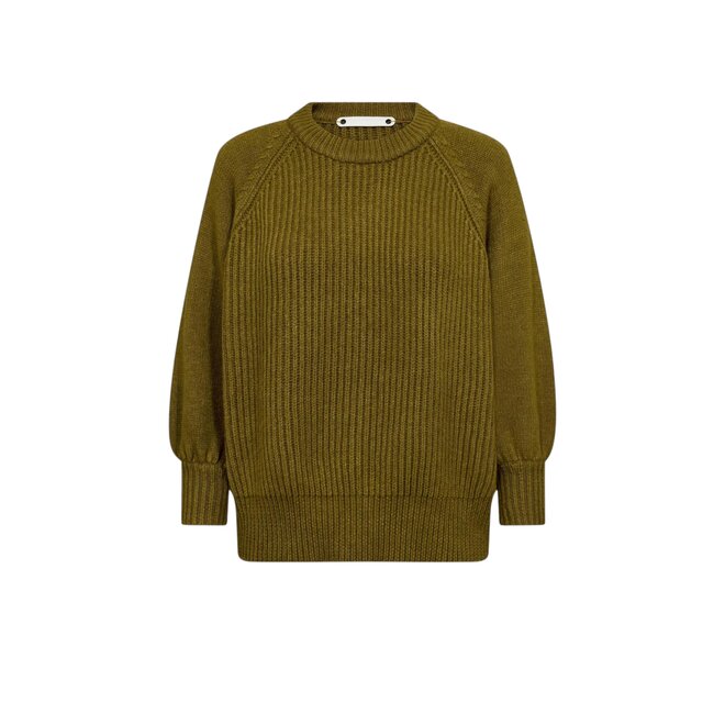 RowCC Puff SS Rib Knit - Fer Green