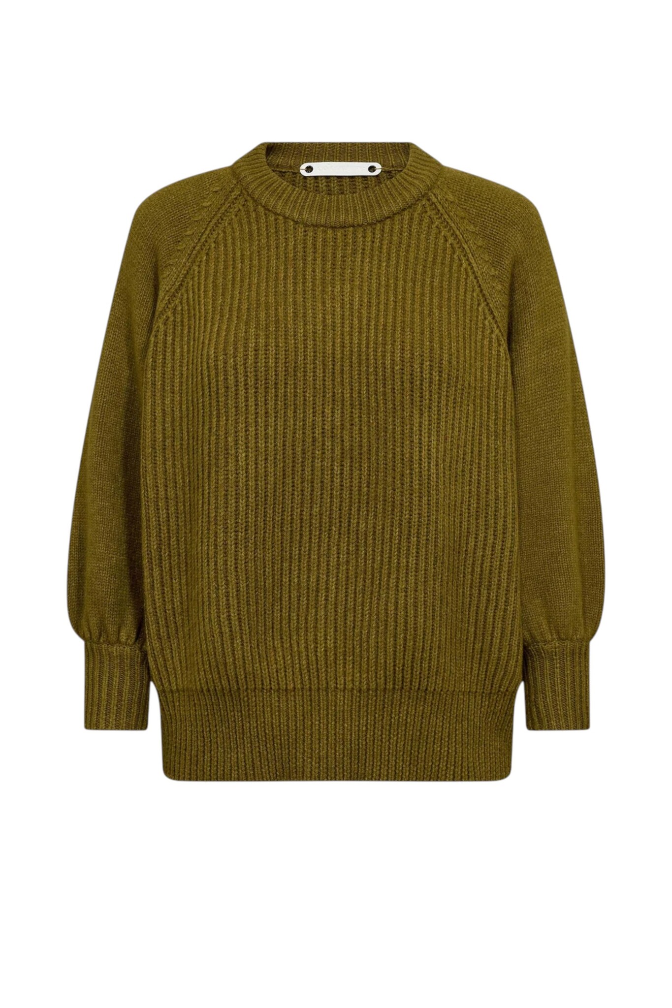 RowCC Puff SS Rib Knit - Fer Green