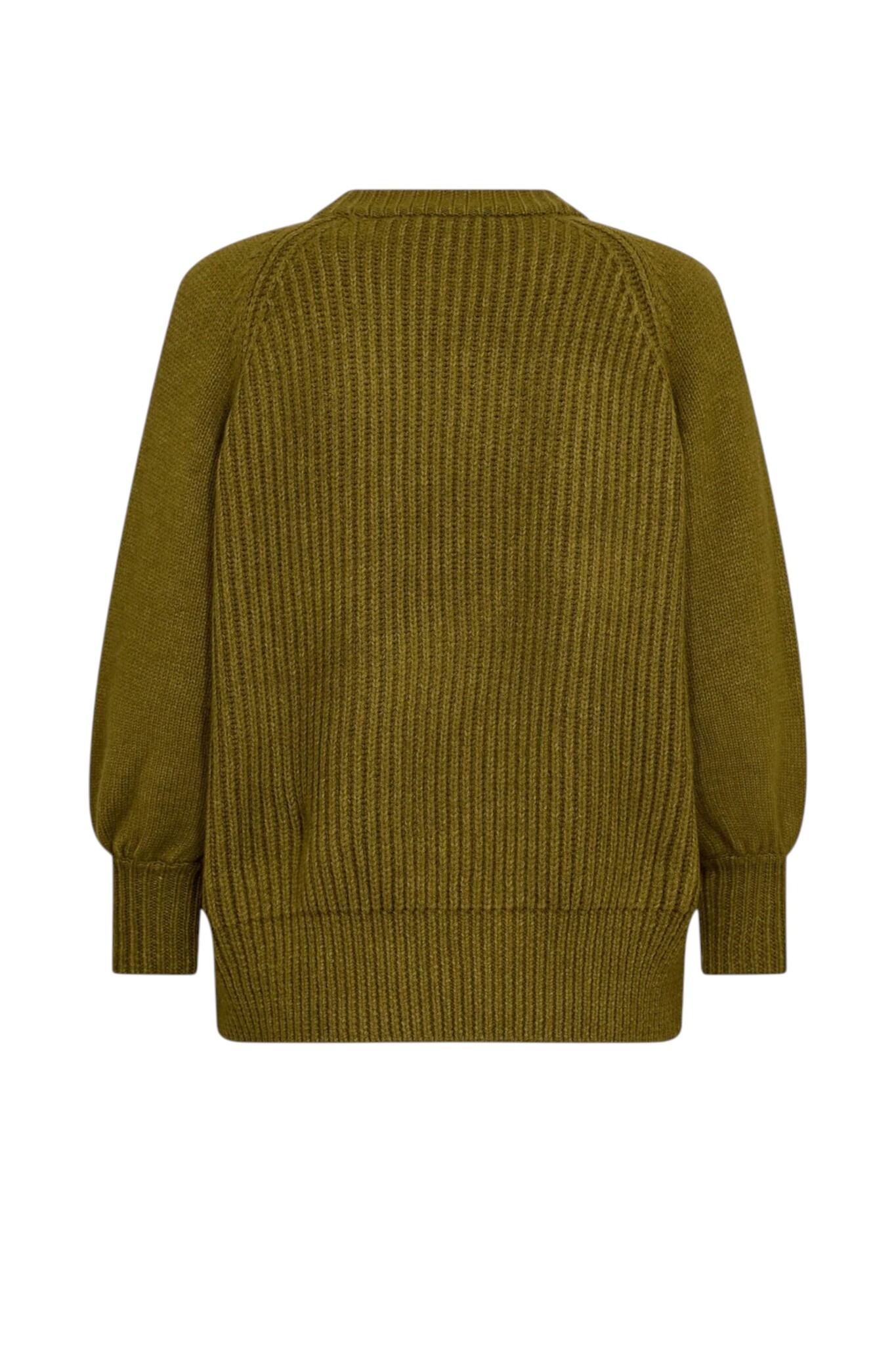 RowCC Puff SS Rib Knit - Fer Green