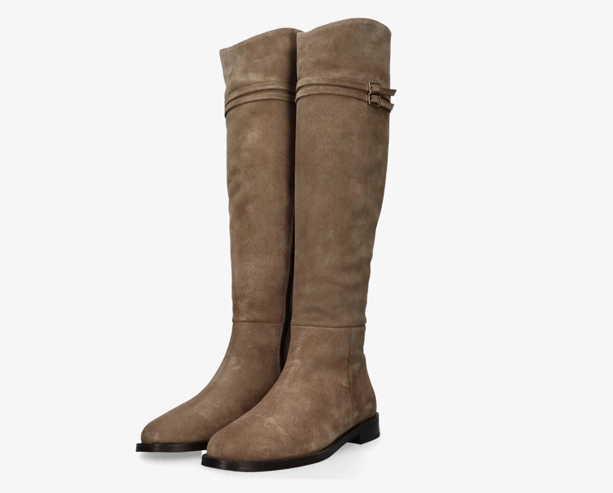 Fosca Boots - Suede Taupe