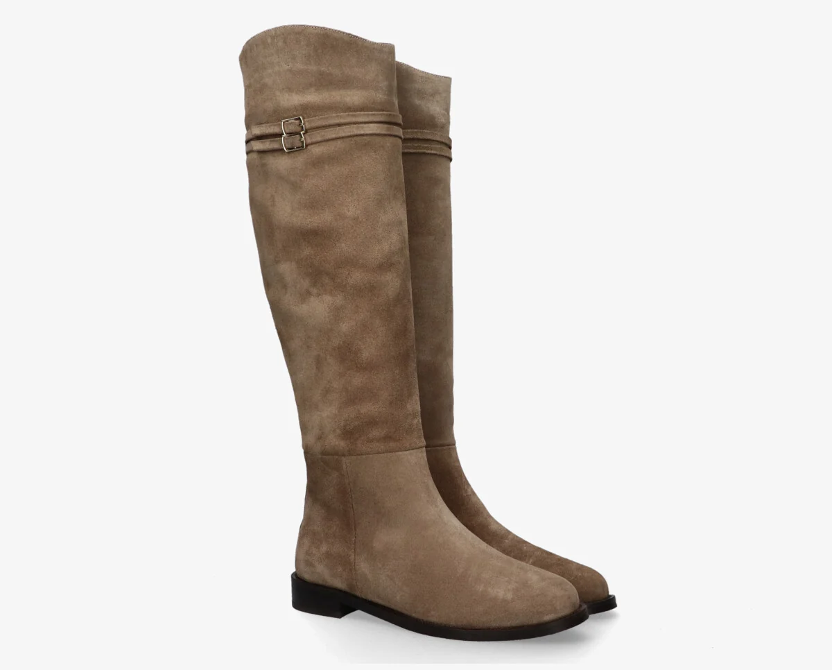 Fosca Boots - Suede Taupe