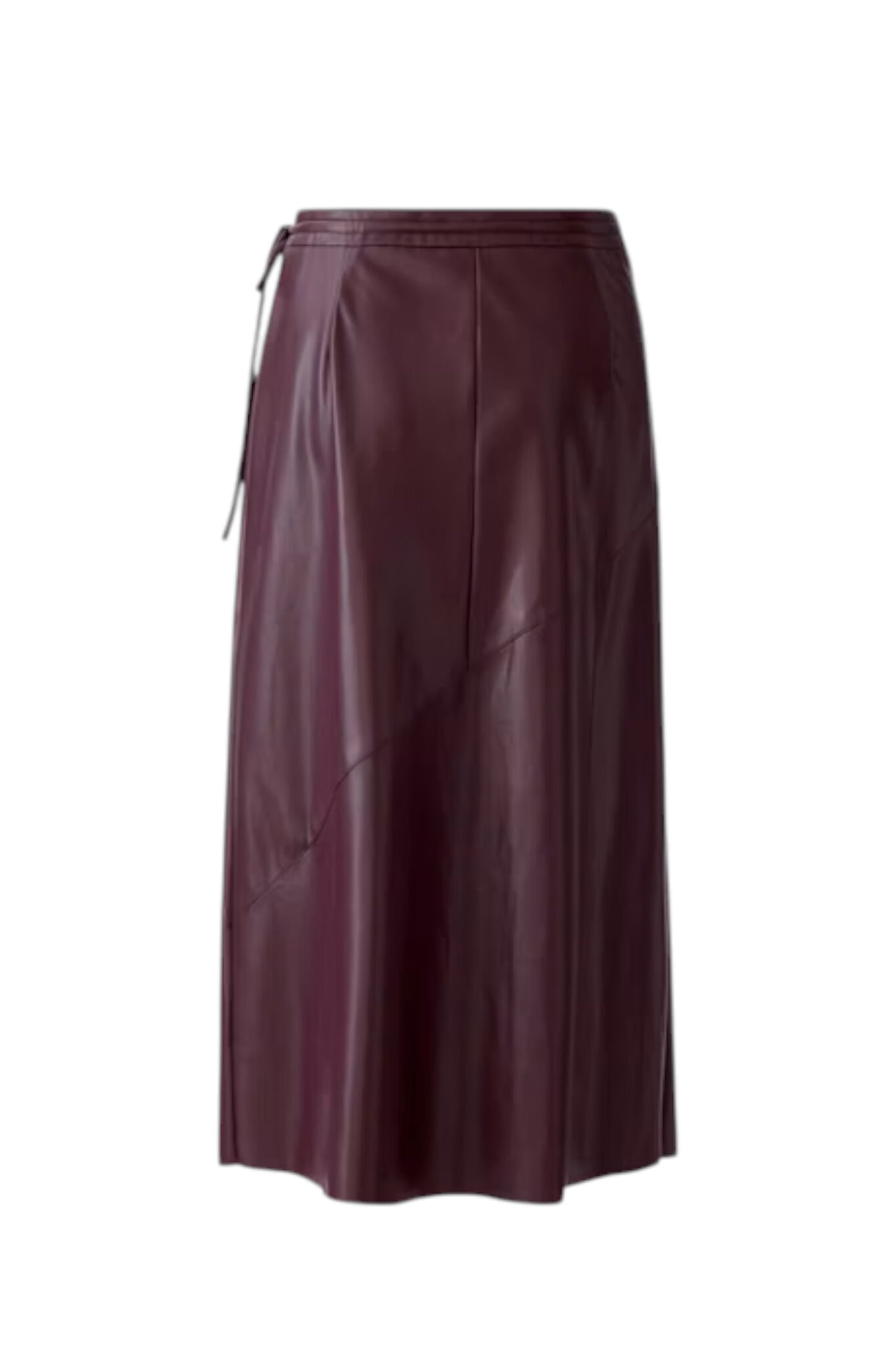 Fake Leather Skirt - Ultra Viole