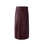 Fake Leather Skirt - Ultra Viole