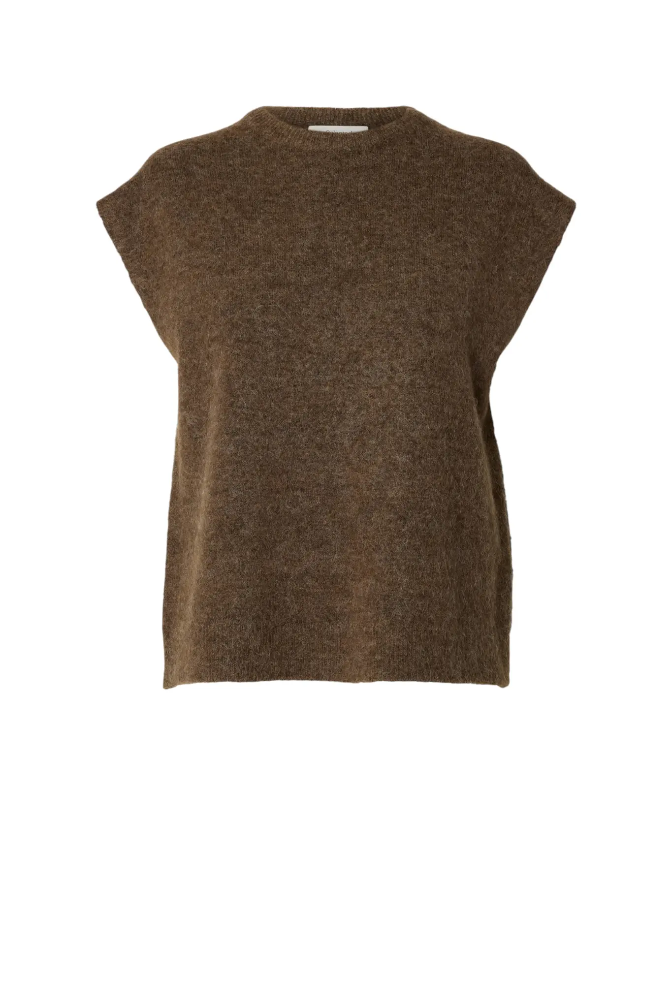 Lulu Sl Knit Vest Noos - Dachshund Melange