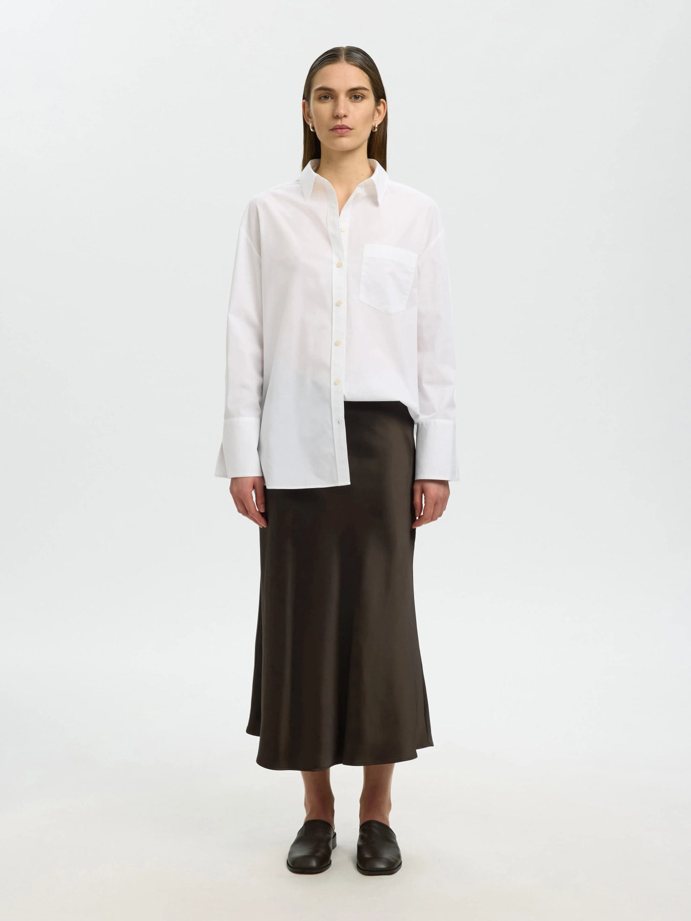 Lena HW Midi Skirt - Delicioso
