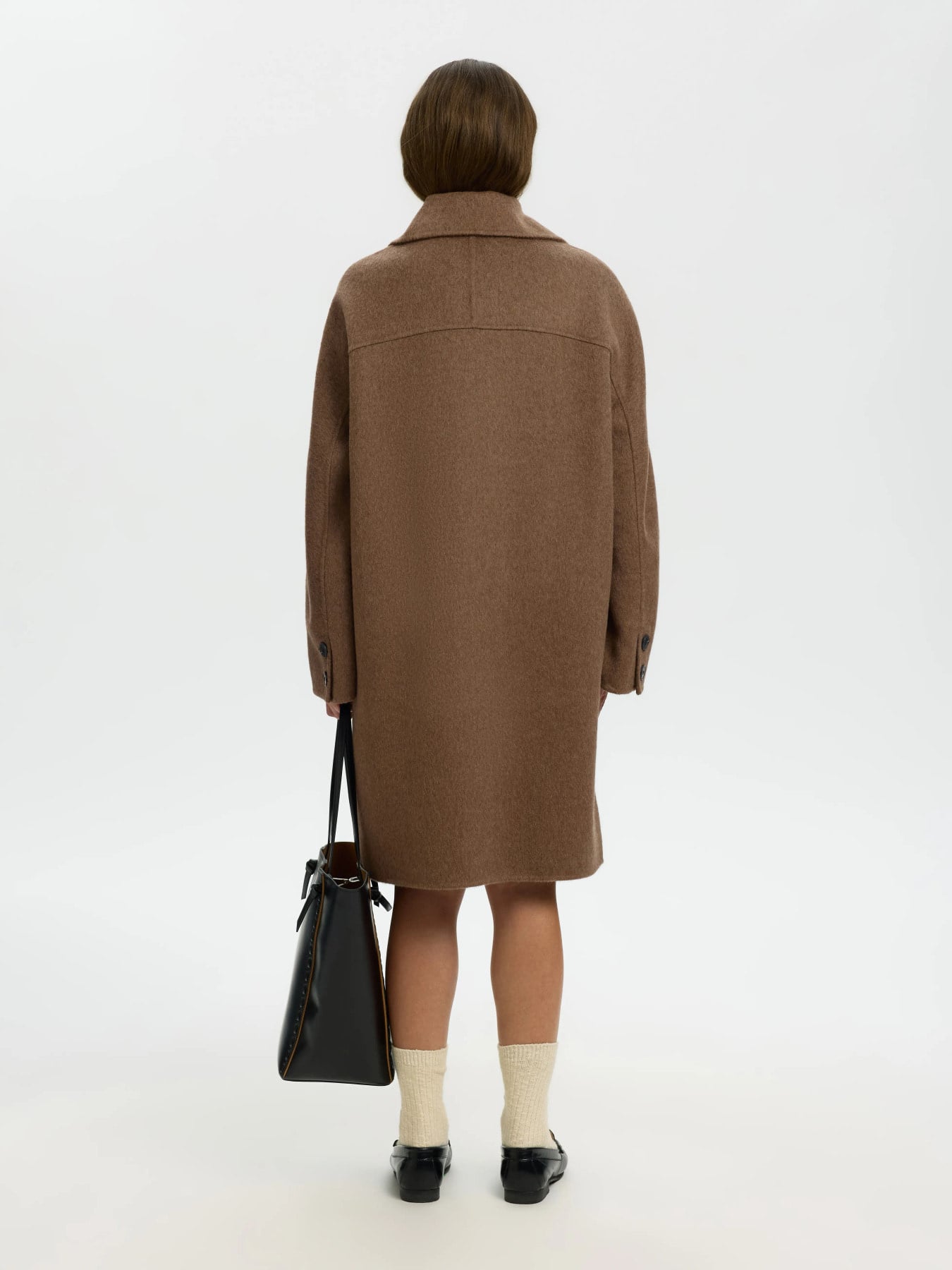Geri Handmade Coat - Chocolate Chip Melange