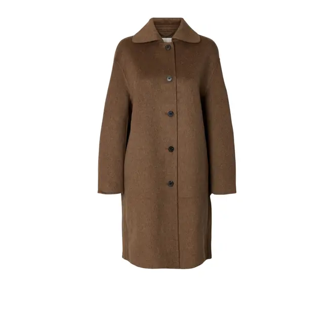 Geri Handmade Coat - Chocolate Chip Melange