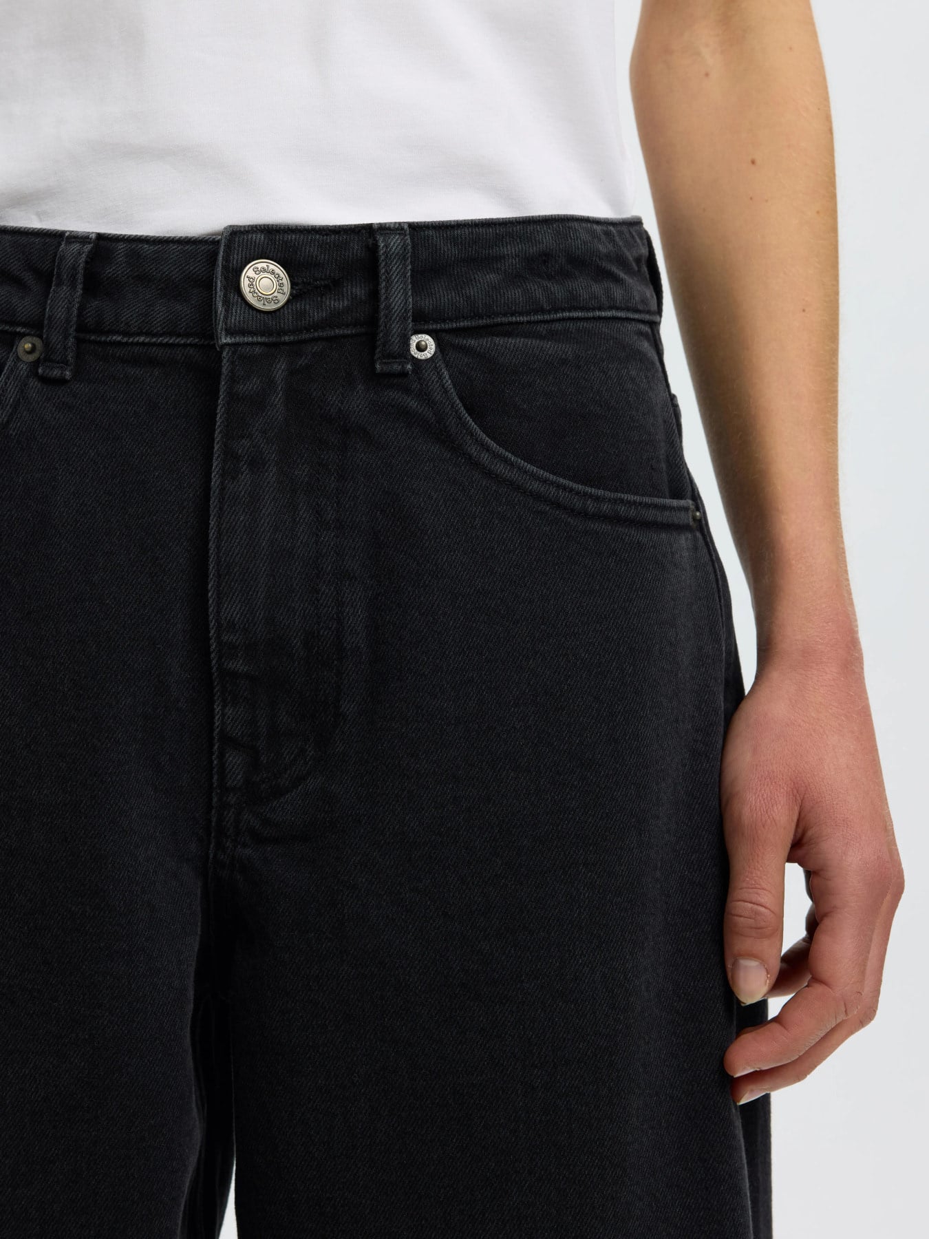Barrel Bea Kori Hw Jeans Noos - Black Denim