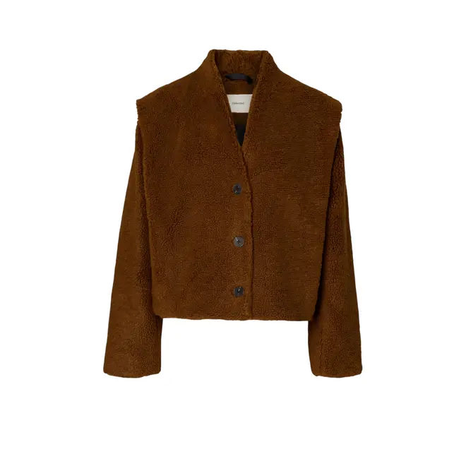 Isabel Teddy Jacket - Monks Robe
