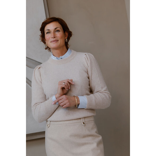 Nella Blouse - Lichtblauw