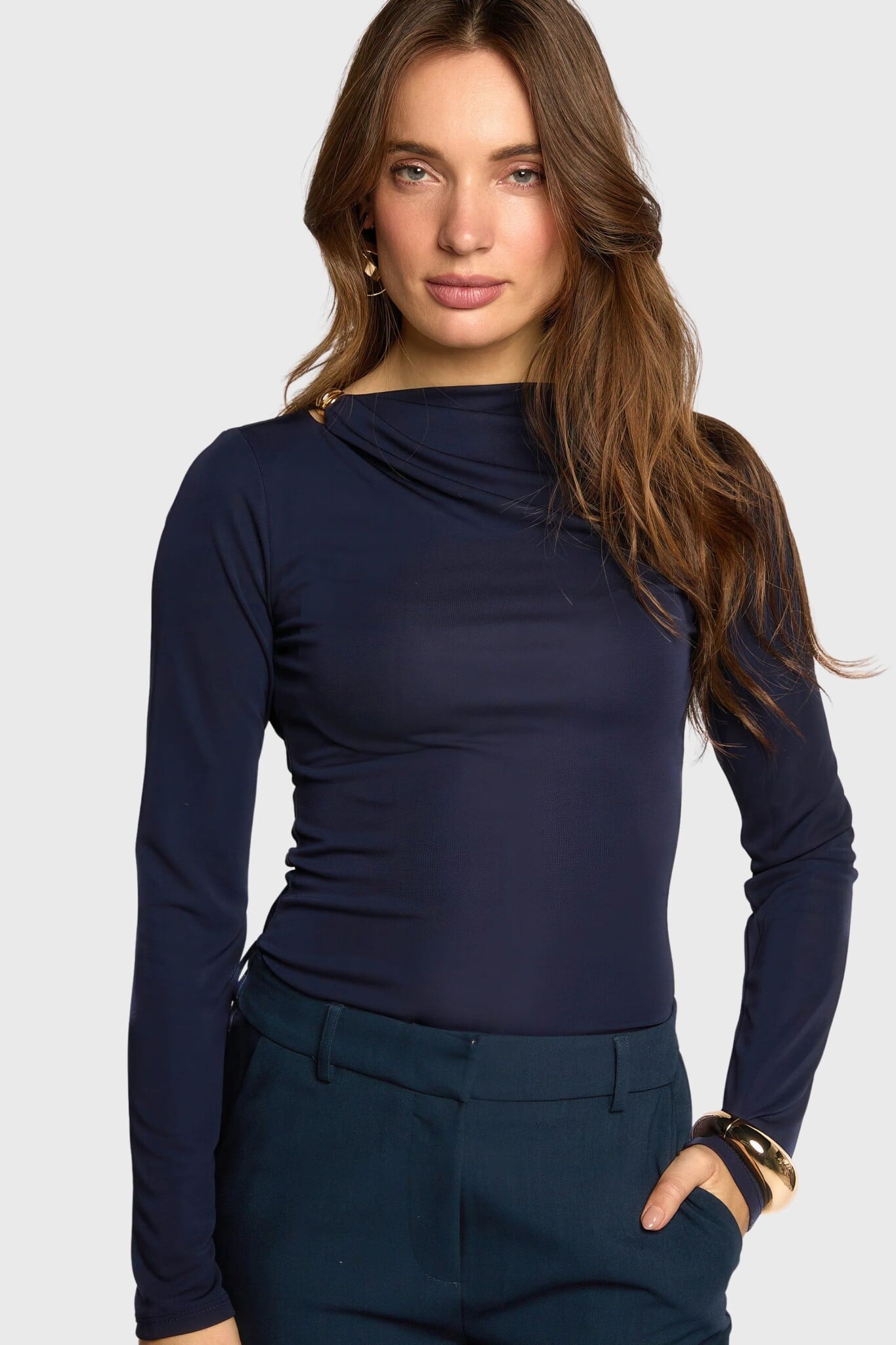 Tana Top - Midnight Navy
