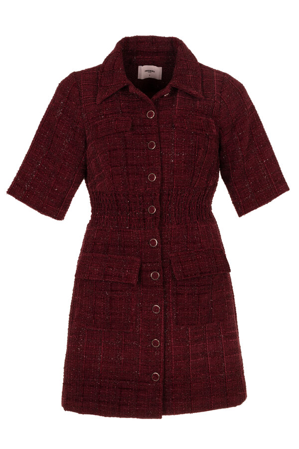 Deluxe Dress - Burgundy