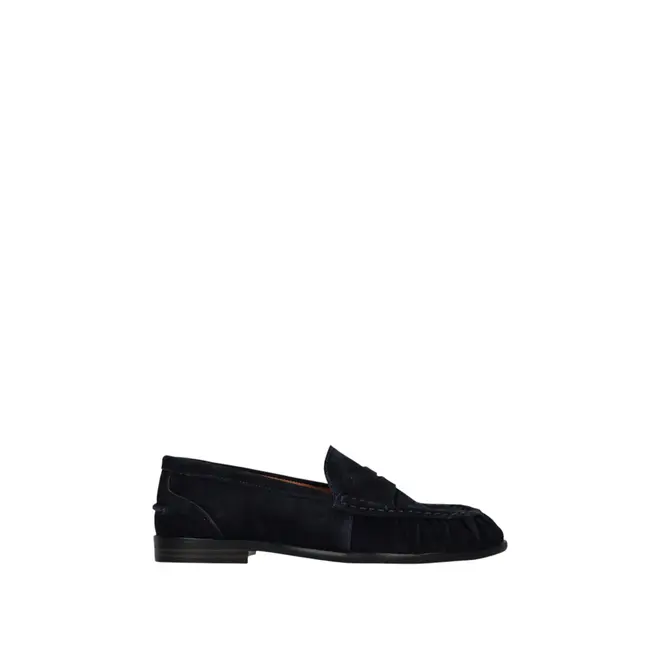 Agnes Loafer - Navy Suede