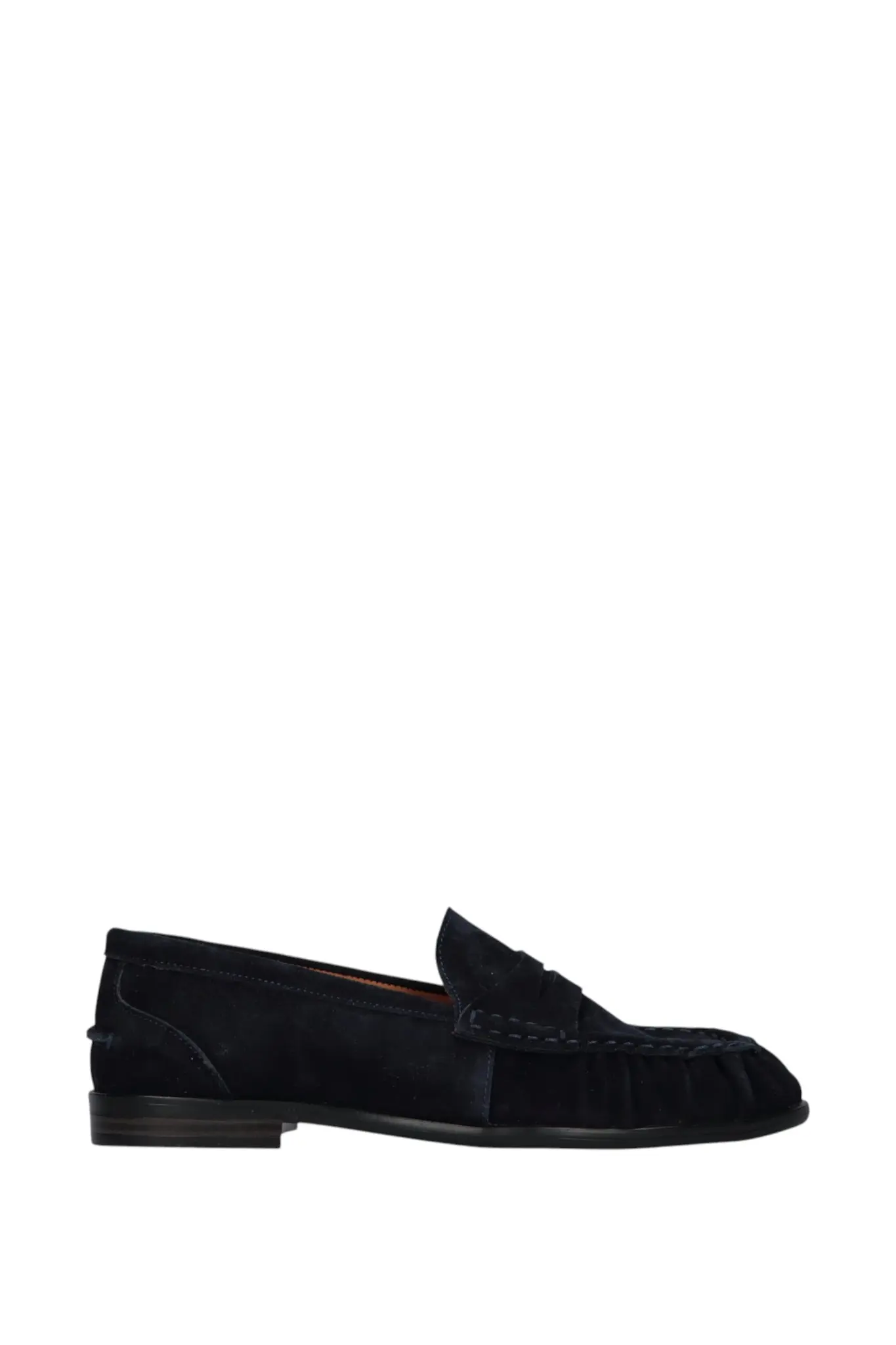 Agnes Loafer - Navy Suede
