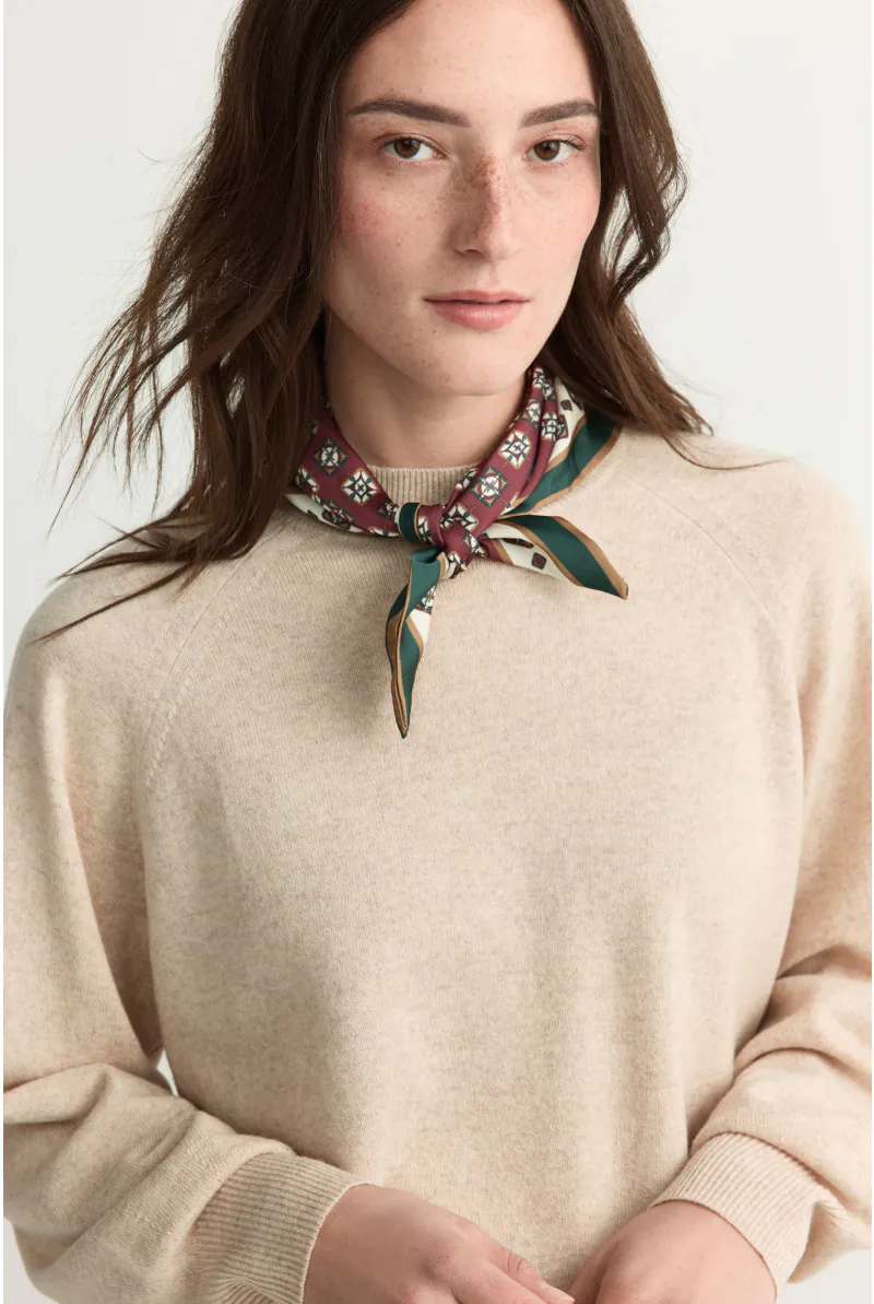 Allium - Pullover - Beige Melange