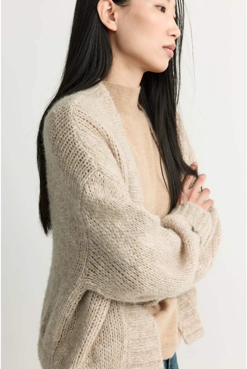 Alectis - Cardigan - Beige Melange