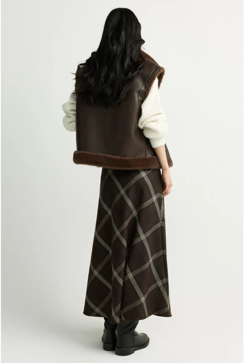 Rocio Skirt - Brownstone