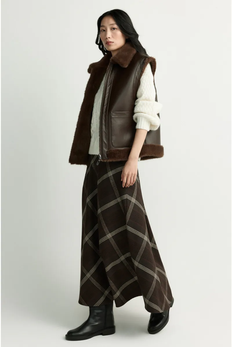Rocio Skirt - Brownstone