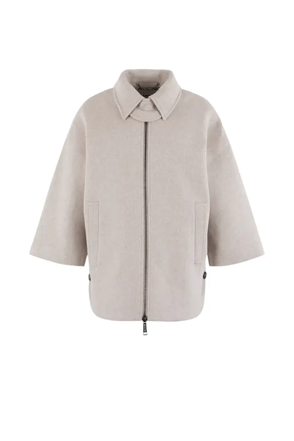 Alice Jacket - Chalk Solid