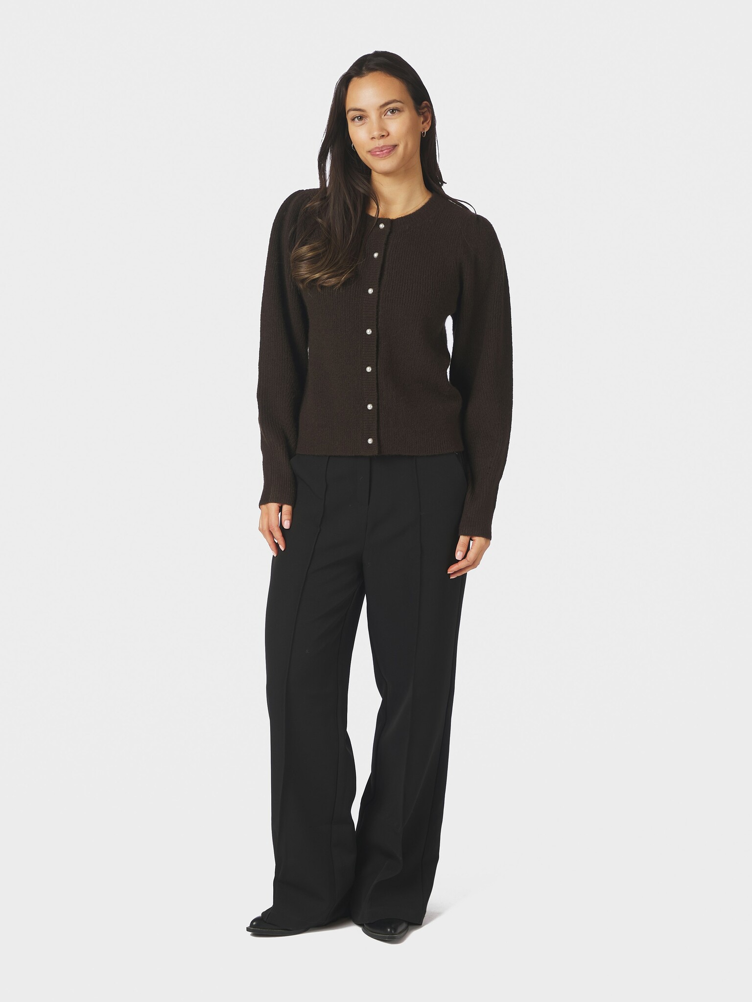 Nuna Knit Cardigan - Brown