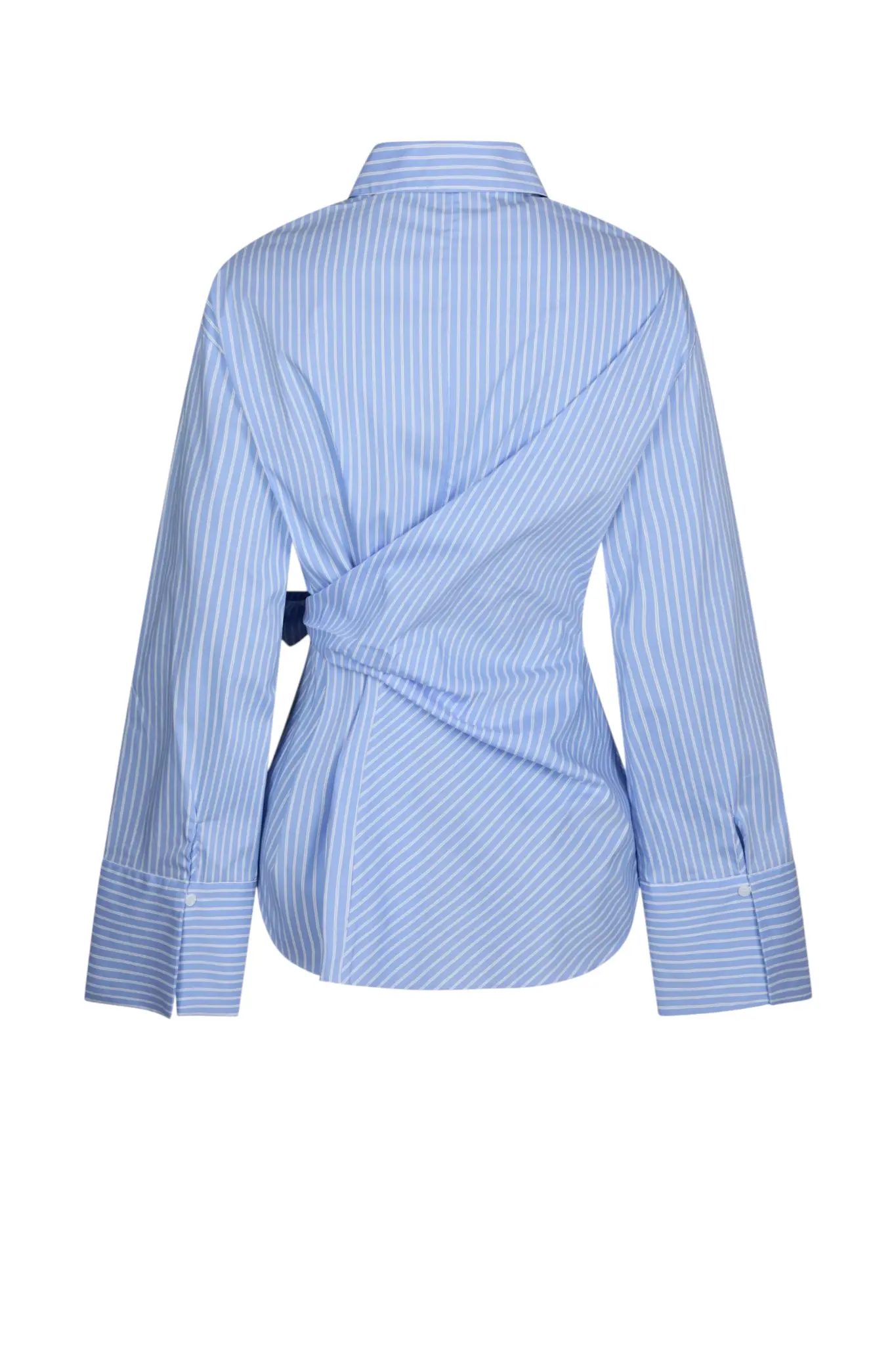 Helisa Stripe Shirt - Light Blue