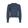 Marcia Check Blouse - Blue