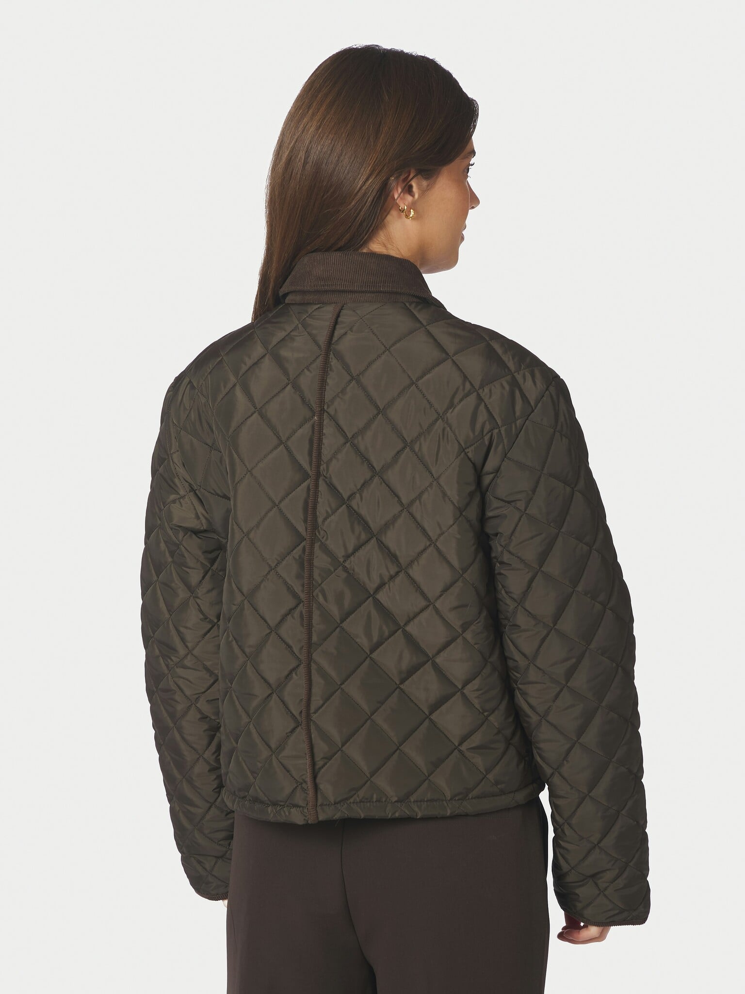 Kanya Quilt Jacket - Khaki