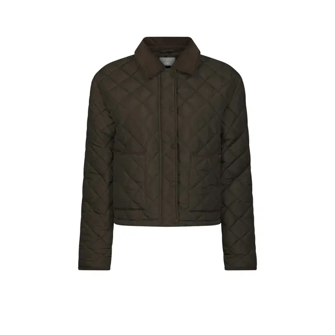 Kanya Quilt Jacket - Khaki