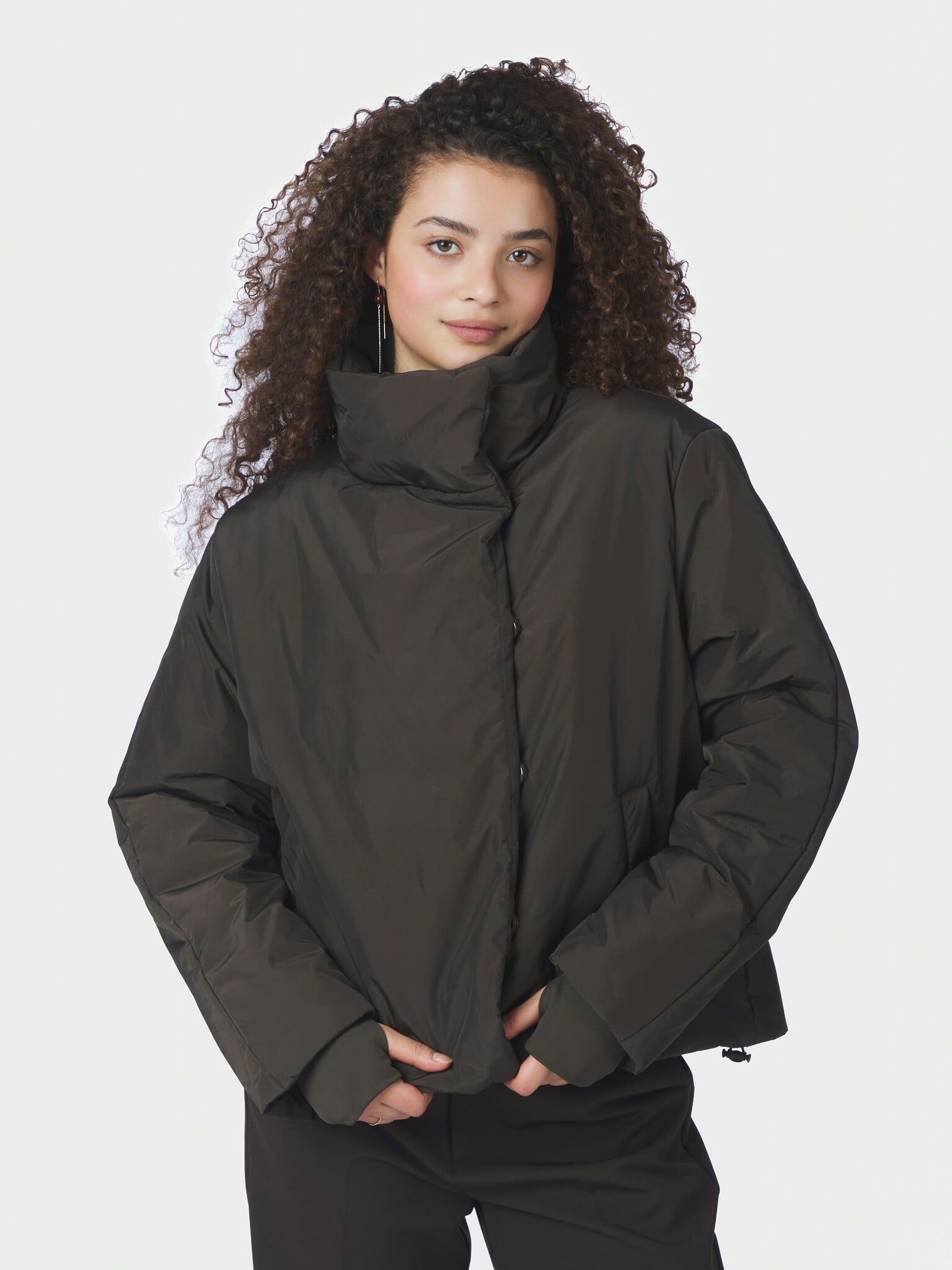 Una Clean Jacket - Dark Brown