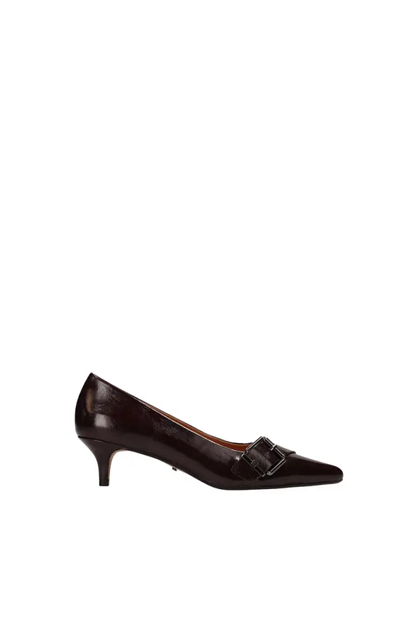 VADA SUKI Pump - Burgundy Red