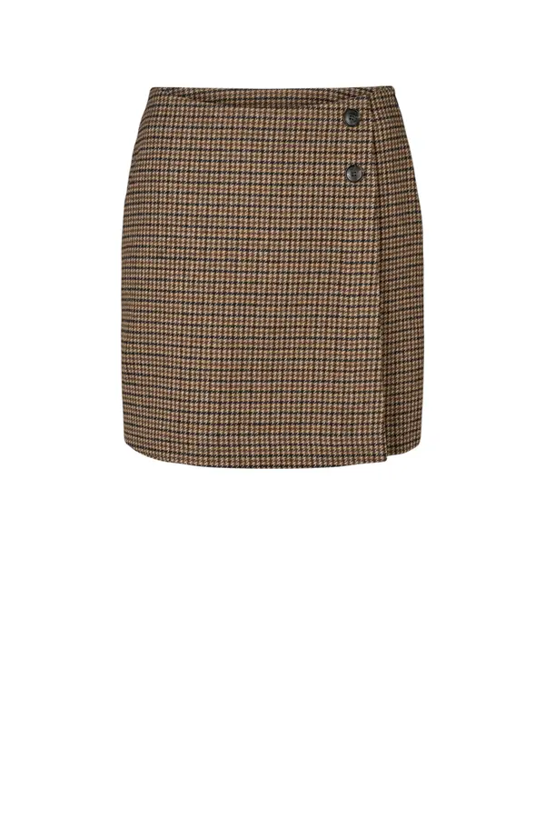 Selah Wrap Skirt - Chocolat