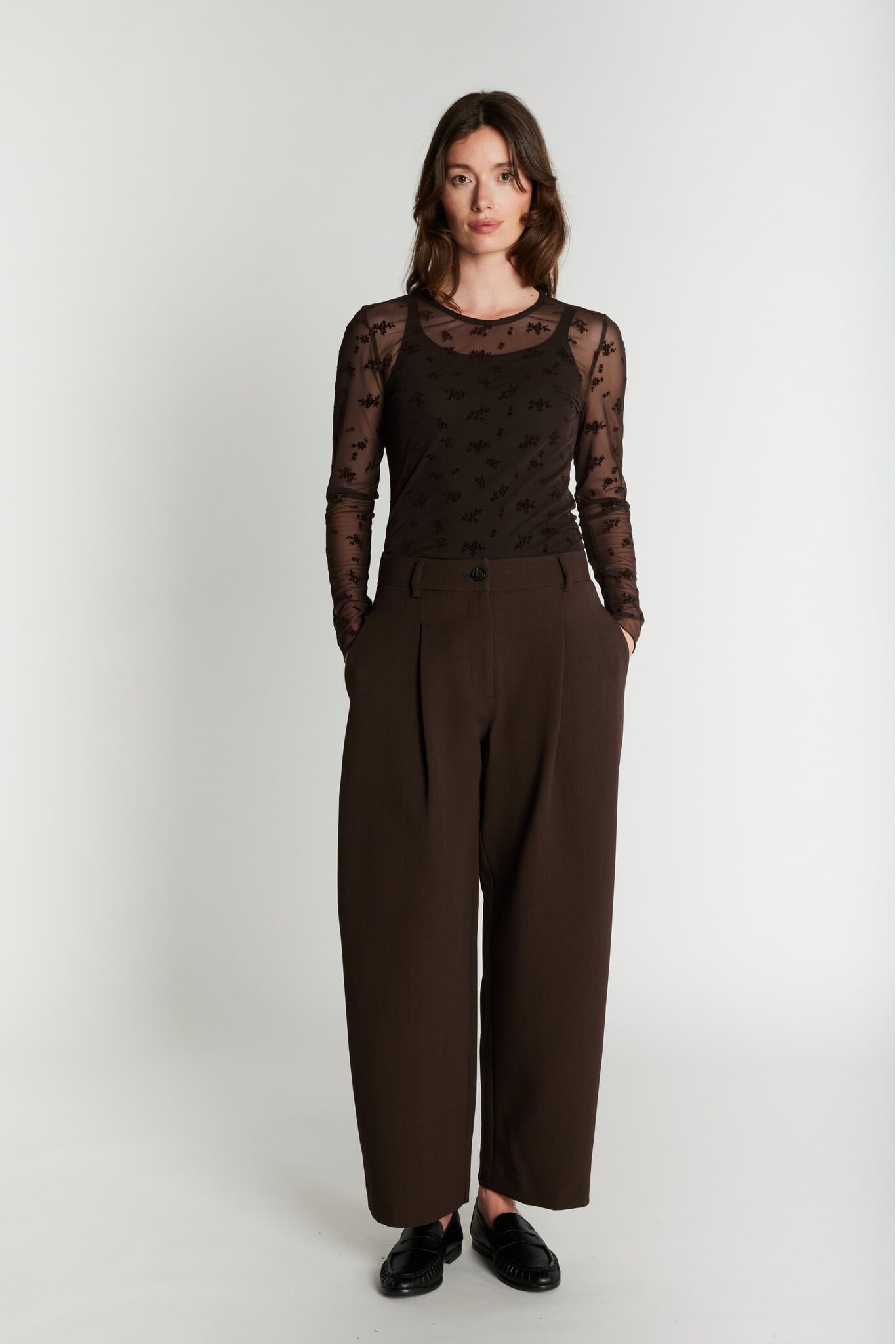 Nina Pants - Chocolat