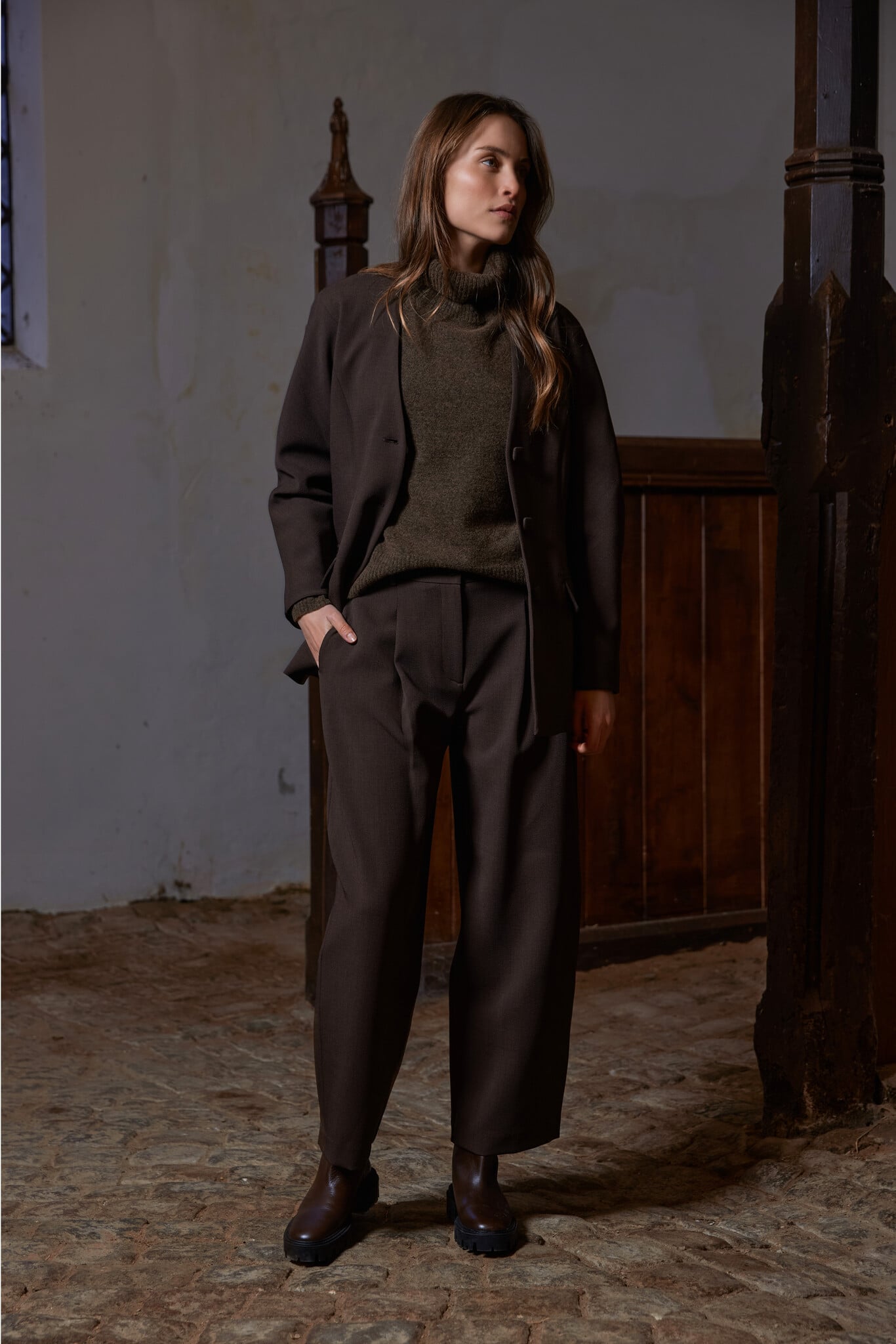 Nina Pants - Chocolat