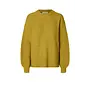Lulu Ls Knit Relaxed O-Neck - Avocado Oil