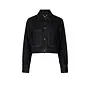 Helly Short Denim Jacket - Dark Blue Denim