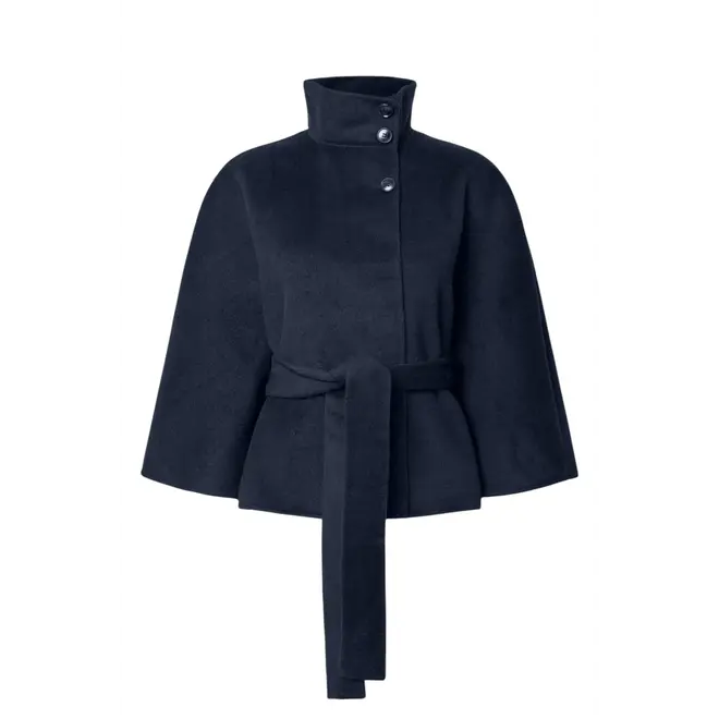 Almio Handmade Wool Blend Jacket S. - Navy Blazer